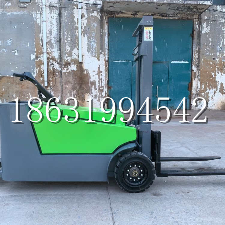 洞口县小型电动叉车1吨2吨步行站驾式电瓶堆高充电装卸车液压升降车铲车